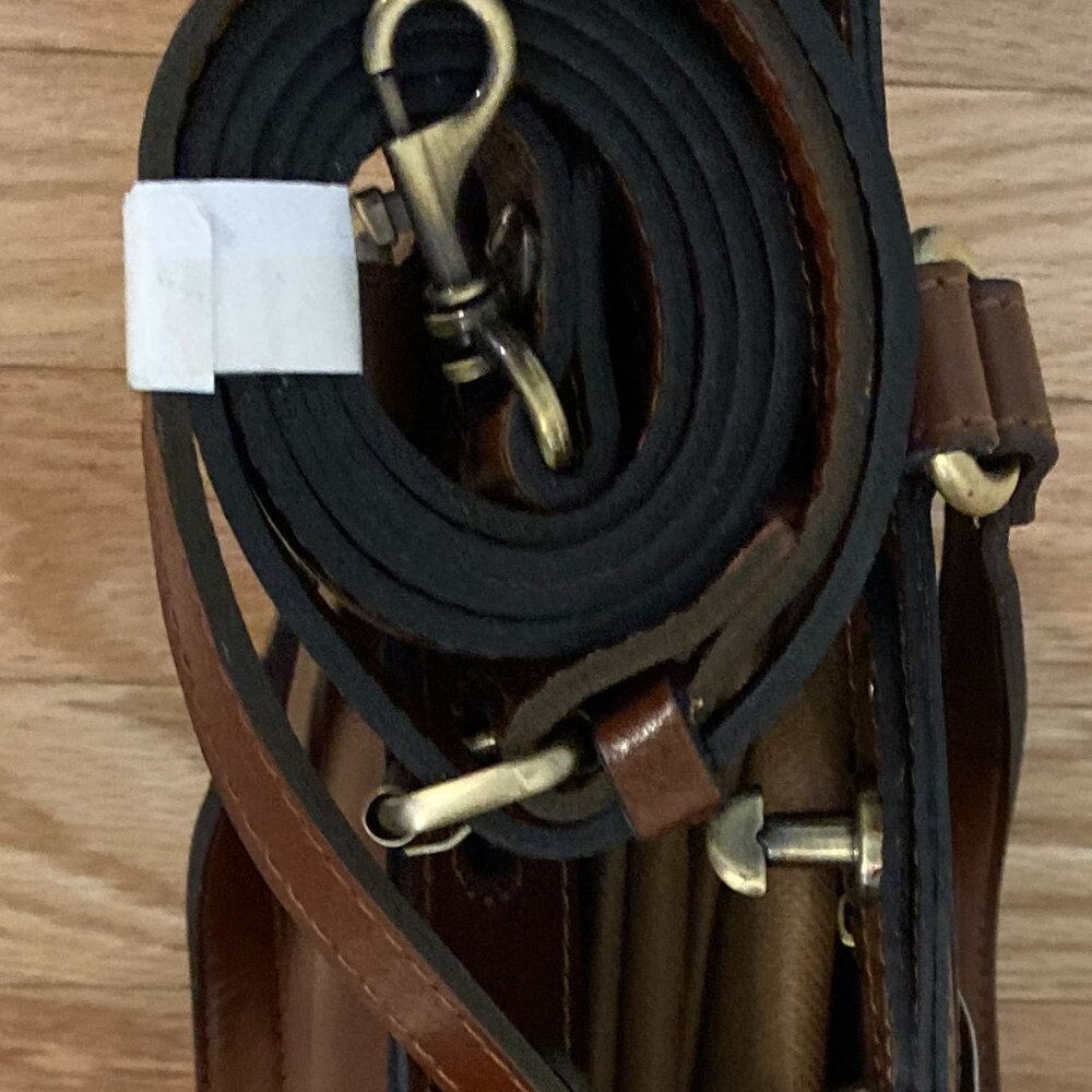 Patricia Nash Brown Leather Tote Bag - Picture 7 of 9